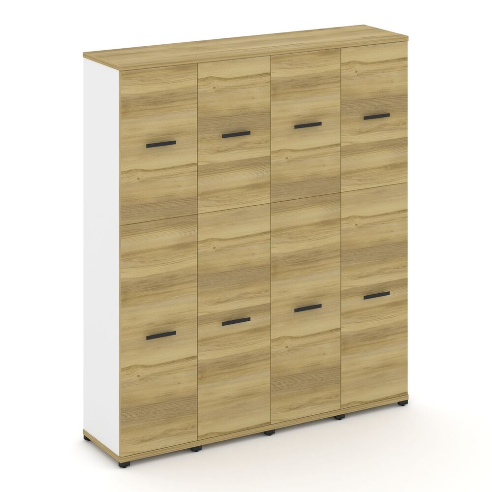 Шкаф четыре узкие секции, 5 ниш