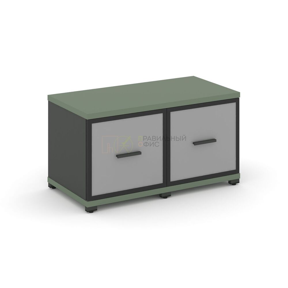 Шкаф две узкие секции, 1 ниша