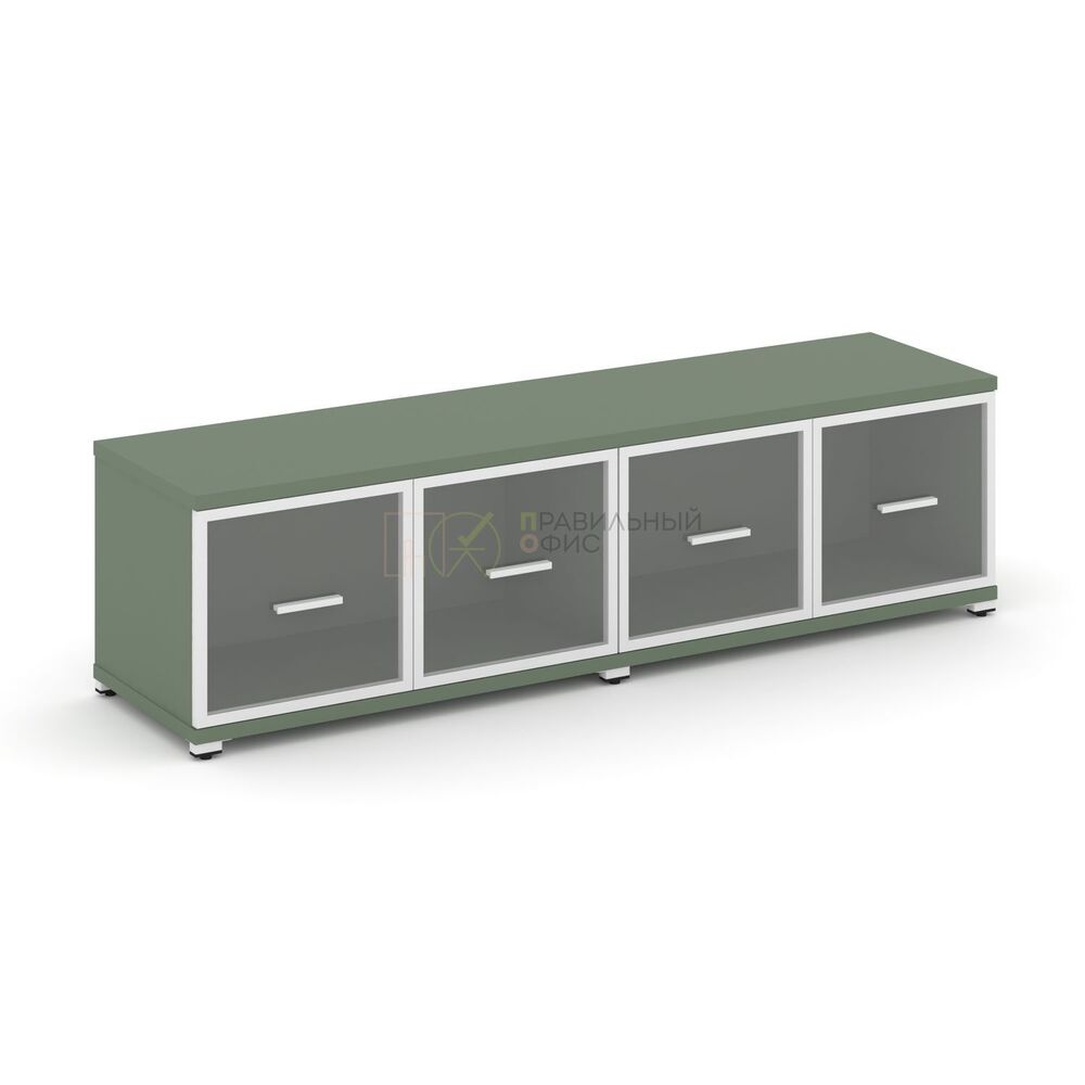 Шкаф две широкие секции, 1 ниша