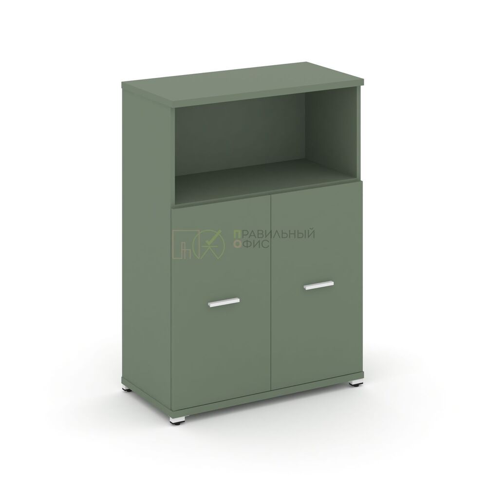 Шкаф одна широкая секция, 3 ниши