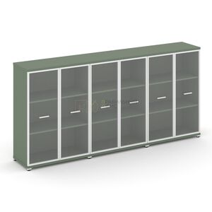 Шкаф три широкие секции, 3 ниши