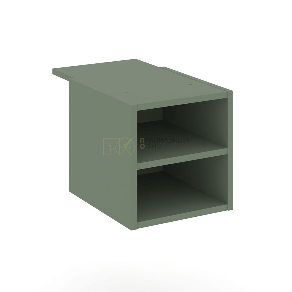 Тумба подвесная, две открытые ниши