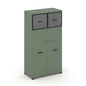 Шкаф одна широкая секция, 4 ниши