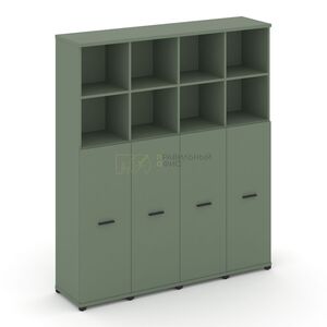 Шкаф четыре узкие секции, 5 ниш