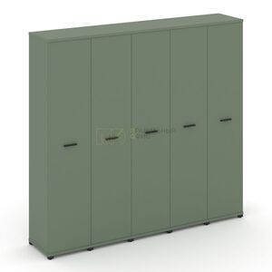 Шкаф пять узких секций, 5 ниш