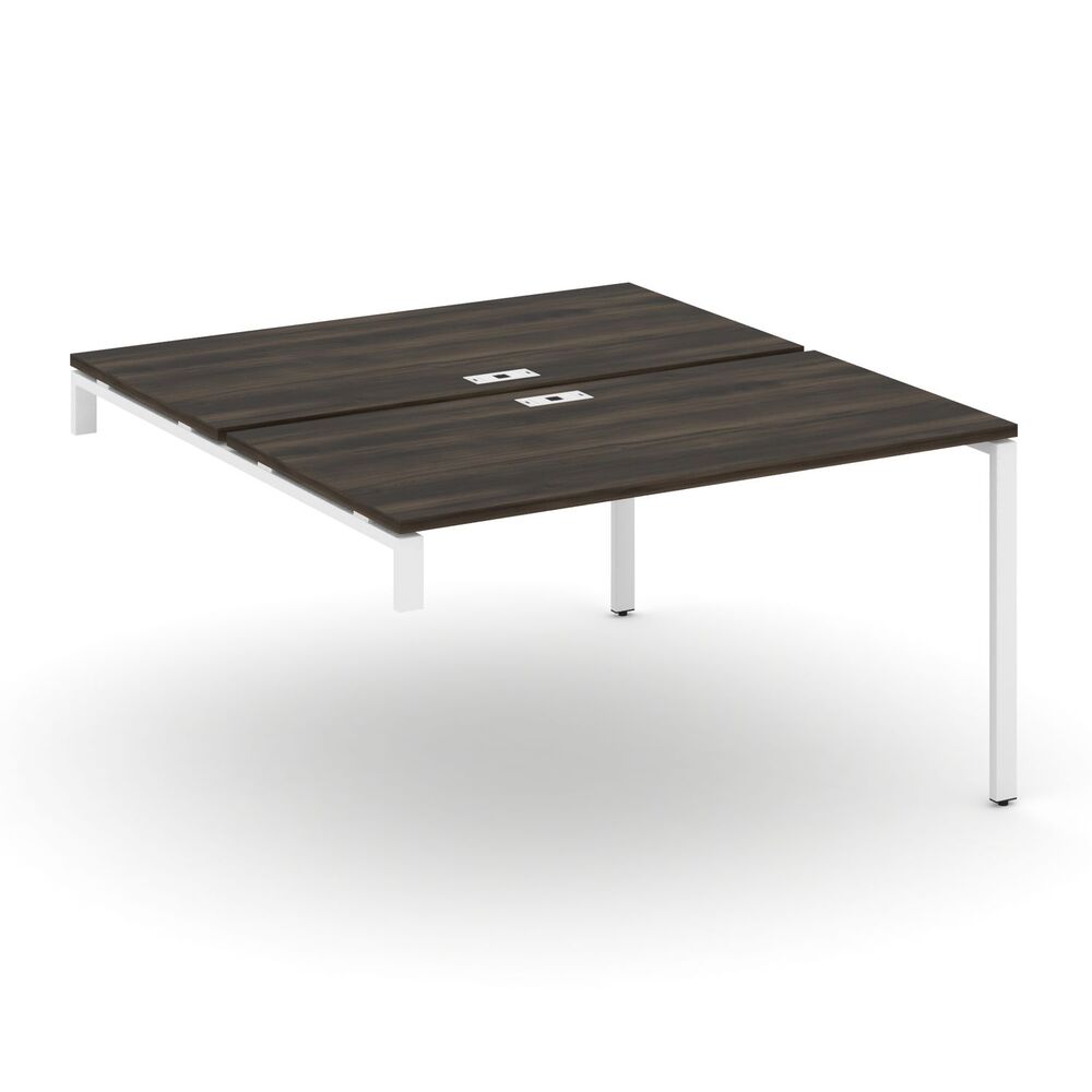 Двойной стол надставка на опорную тумбу