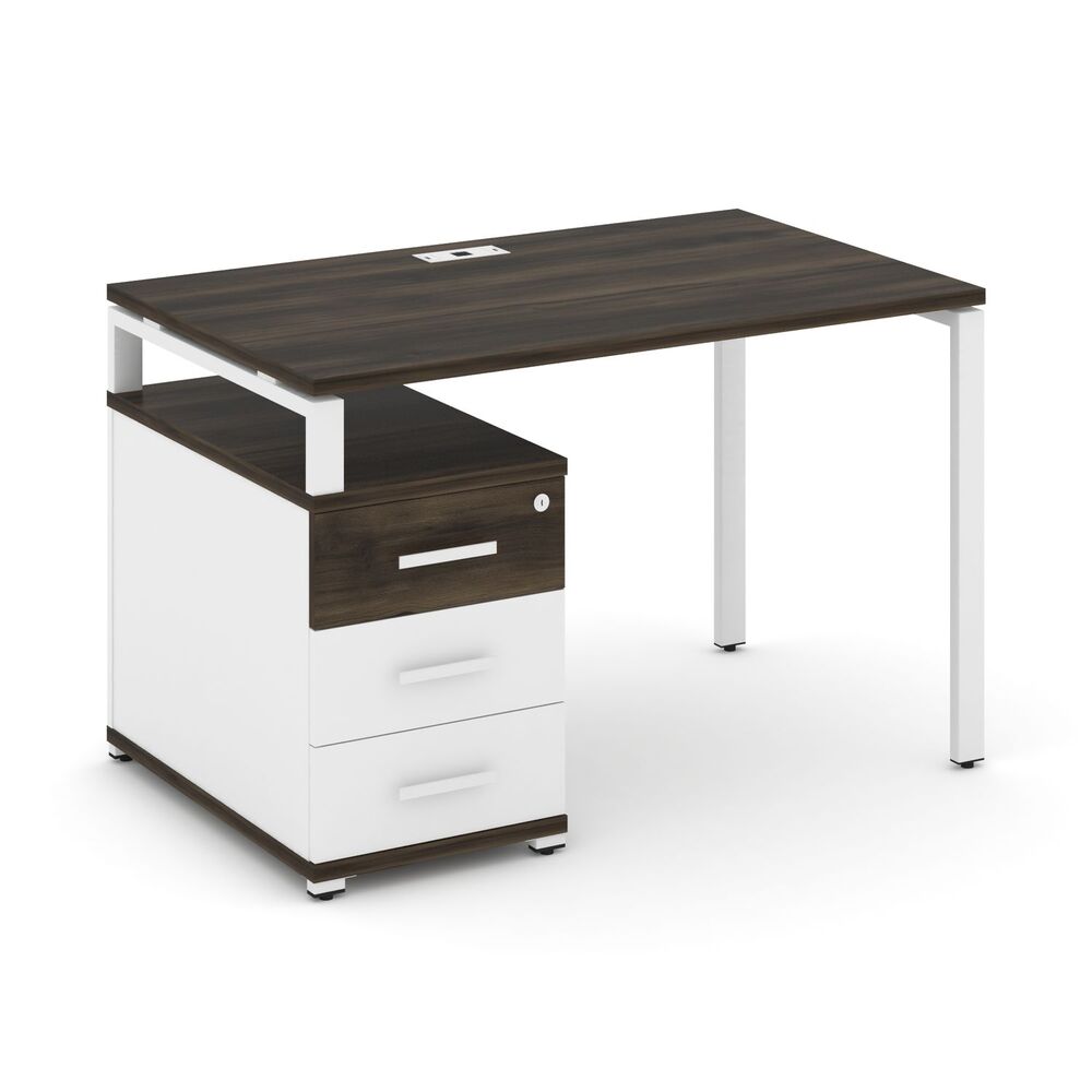 Стол письменный с одной опорной тумбой