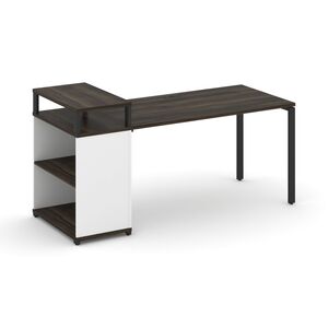 Стол рабочий с опорным стеллажом с верхним горизонтом
