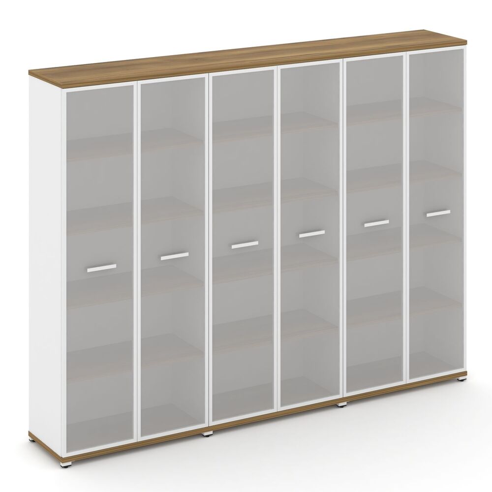 Шкаф три широкие секции, 5 ниш