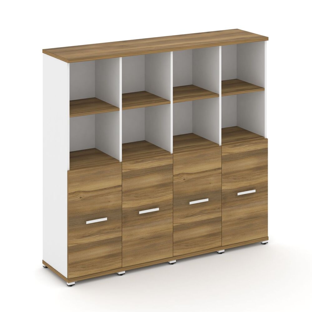 Шкаф четыре узкие секции, 4 ниши