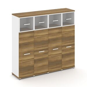 Шкаф четыре узкие секции, 4 ниши