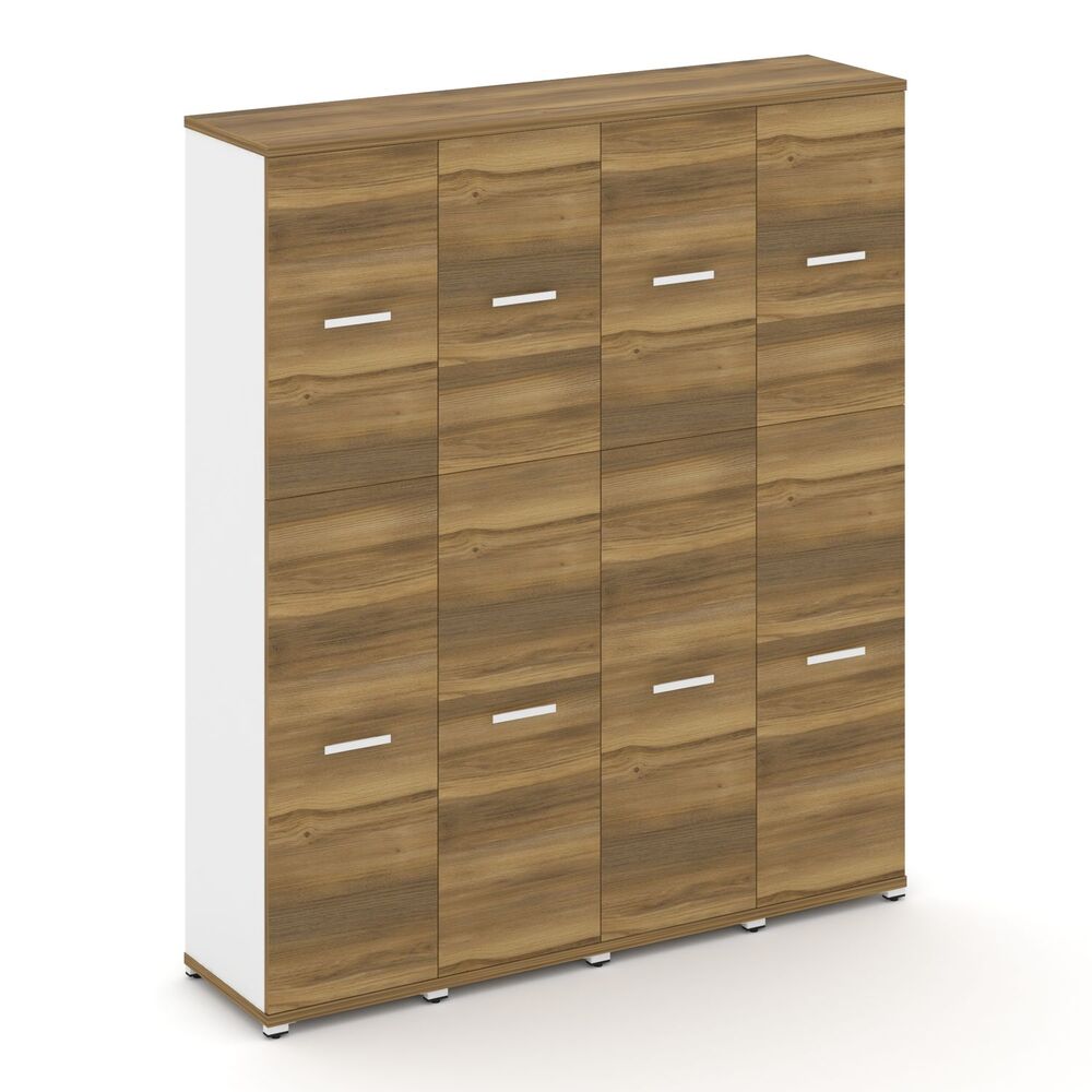 Шкаф четыре узкие секции, 5 ниш