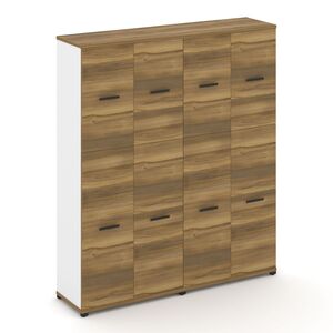 Шкаф две широкие секции, 5 ниш