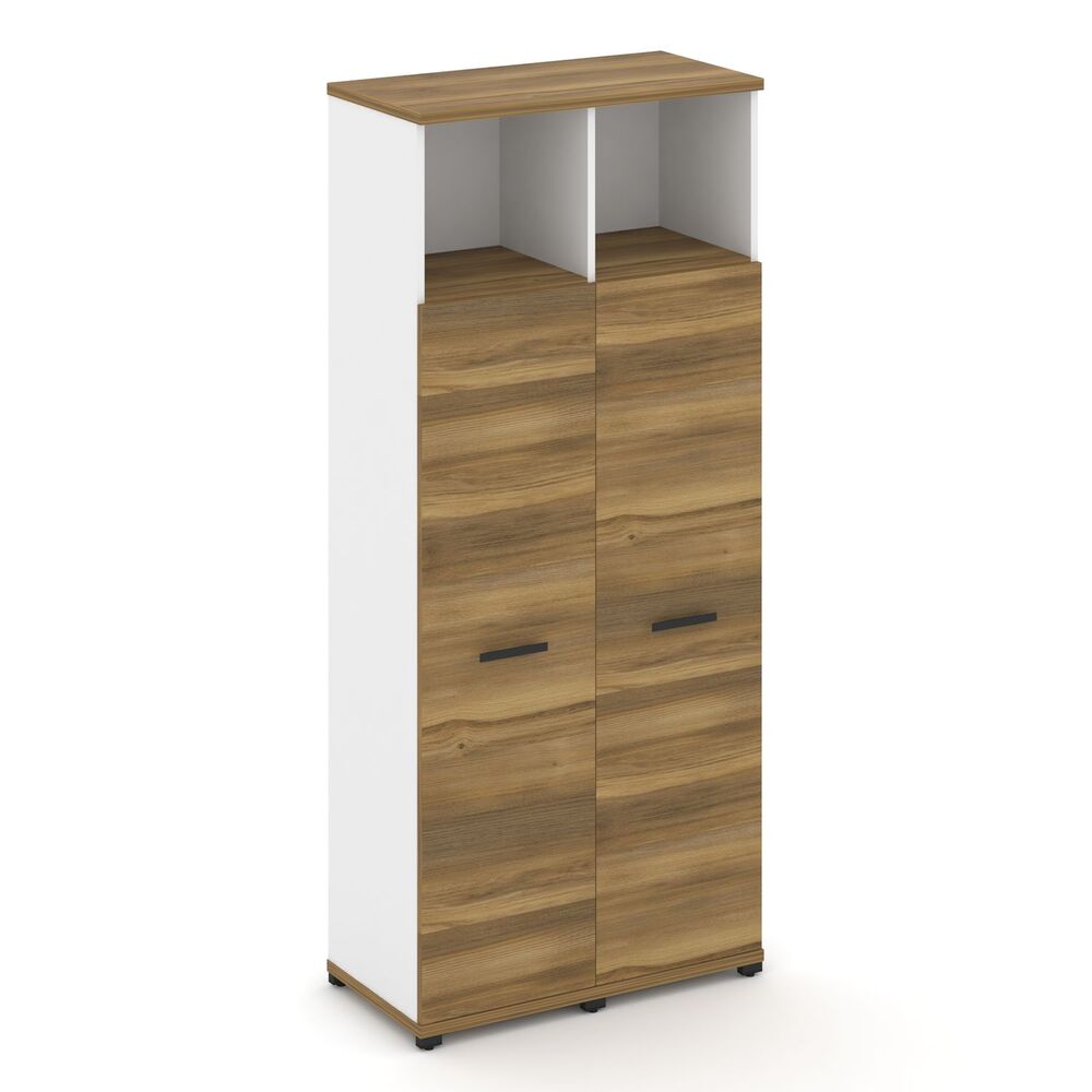 Шкаф две узкие секции, 5 ниш