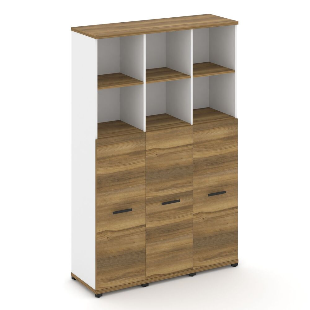 Шкаф три узкие секции, 5 ниш