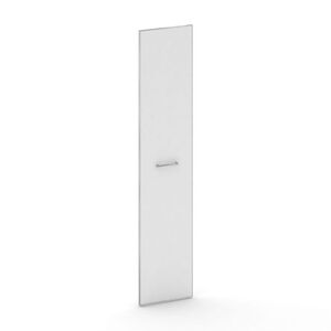 Комплект фасада высокого стекло в раме (лакобель белый)