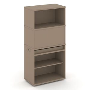 Набор №1. Тумба одиночная+высокая надставка