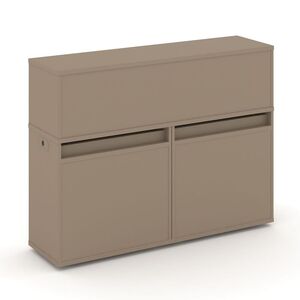 Набор №10. Тумба двойная+низкая надставка