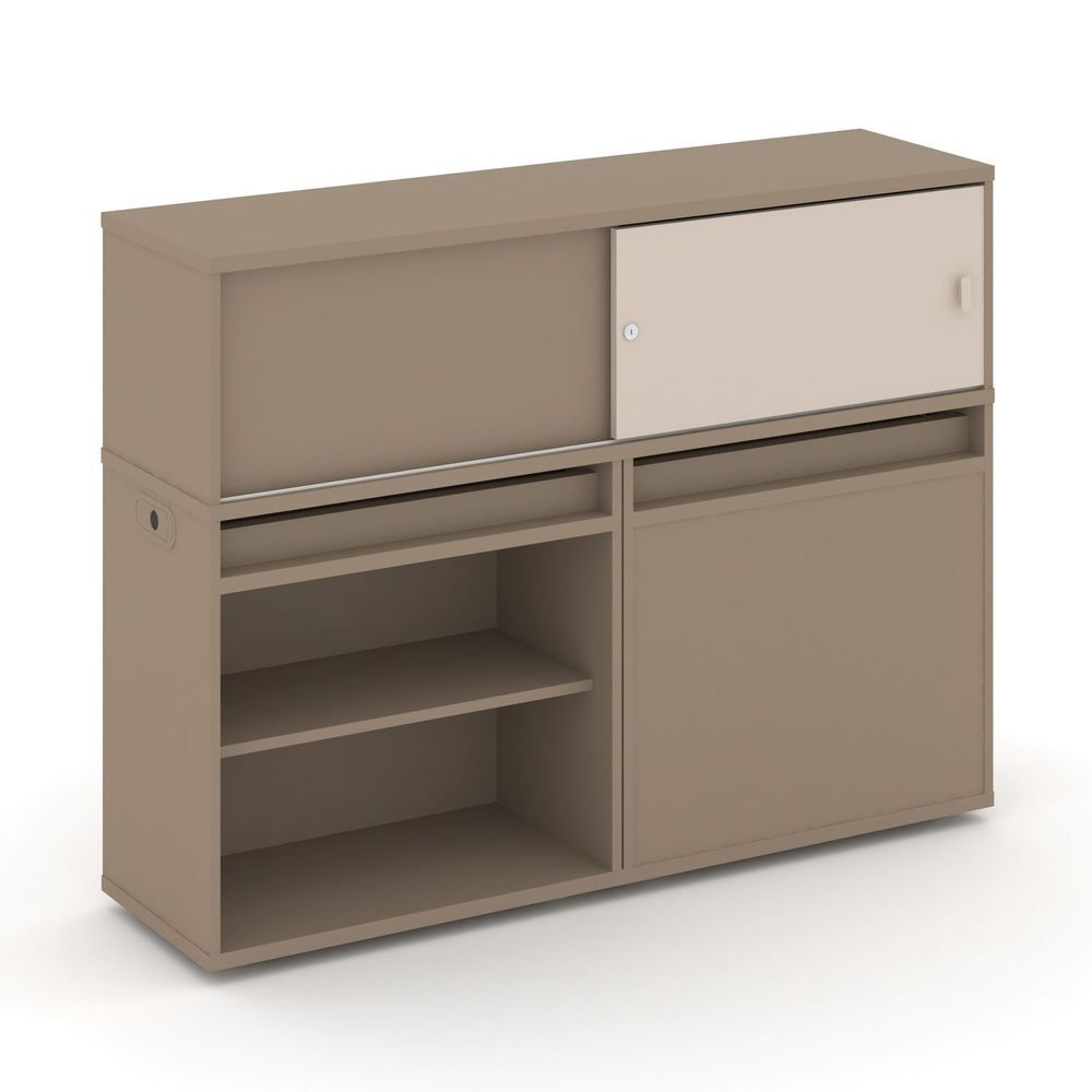 Набор №13. Тумба двойная+низкая надставка