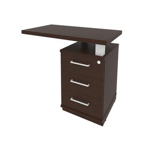 Тумба приставная с топом правая