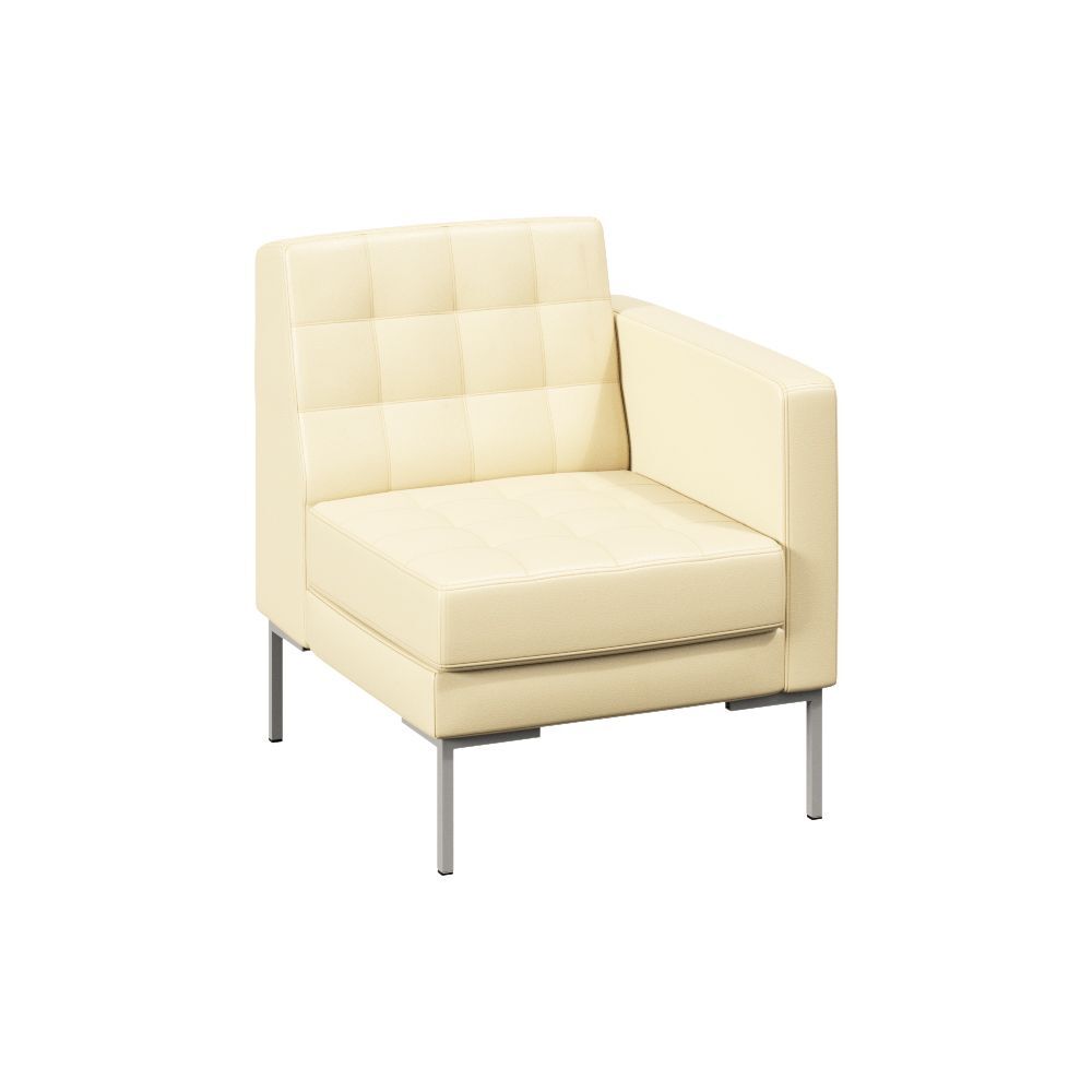 Секция с подлокотником одноместная левая