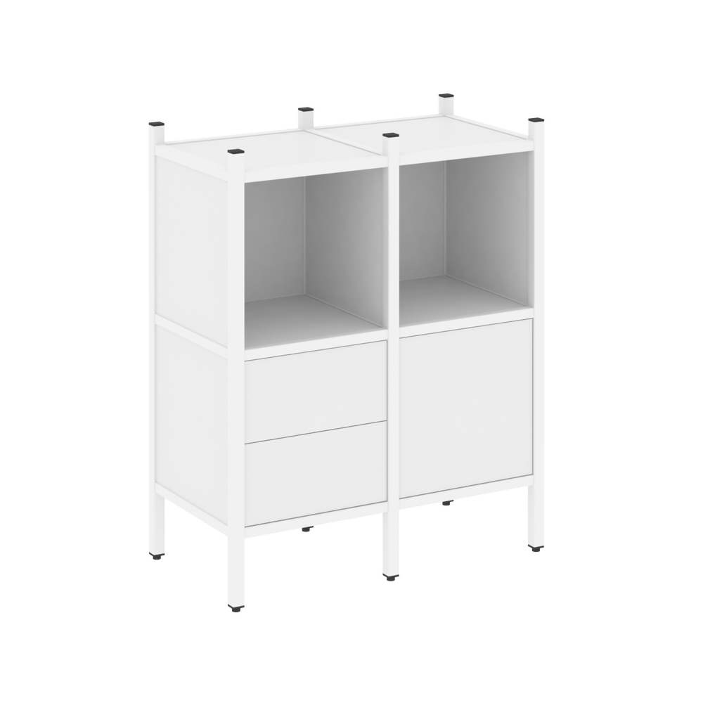 Прямой стеллаж наборный