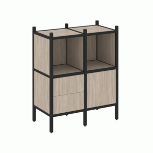 Прямой стеллаж наборный