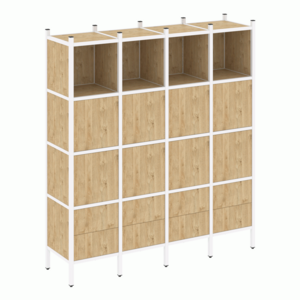 Прямой стеллаж наборный