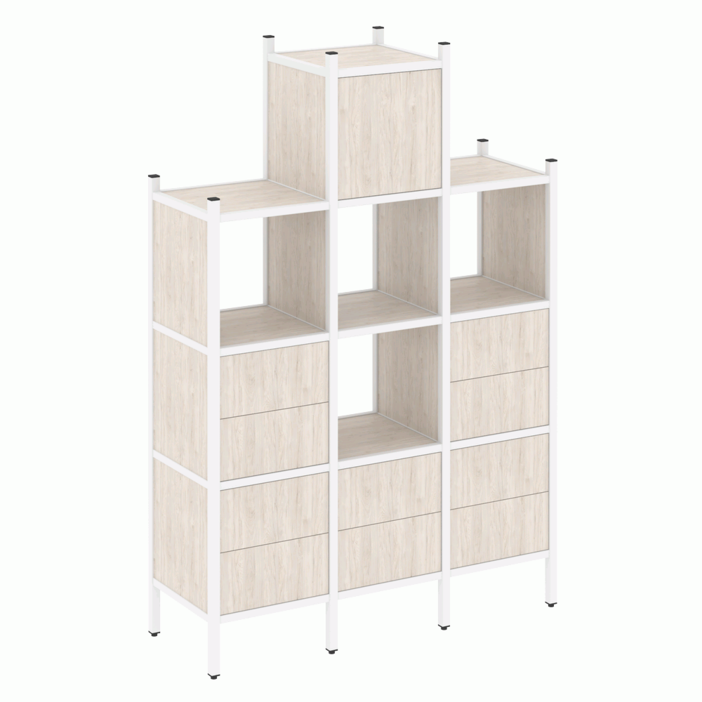 Прямой стеллаж наборный