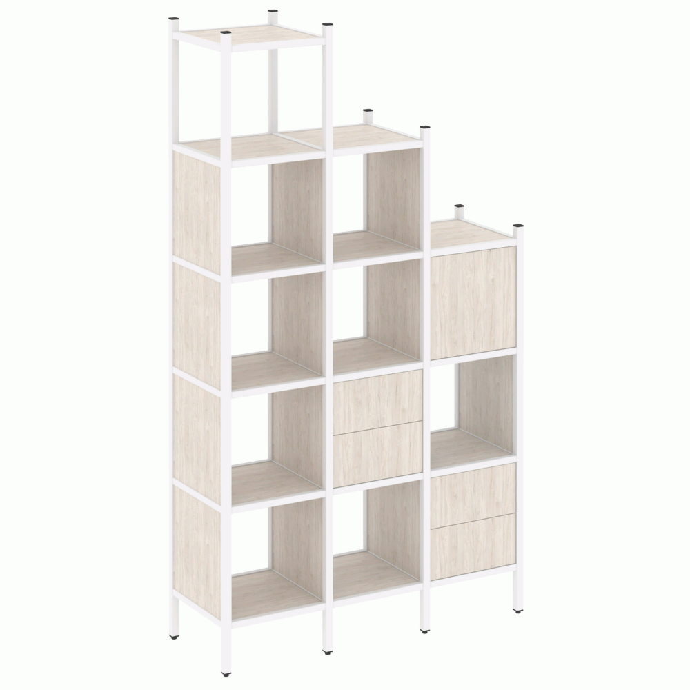 Прямой стеллаж наборный