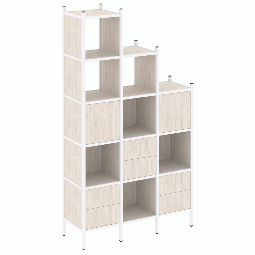 Прямой стеллаж наборный