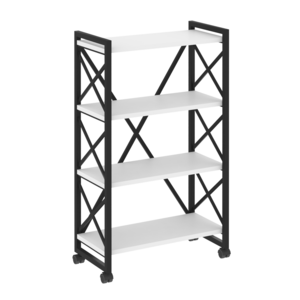 Стеллаж на колесных опорах-4 полки