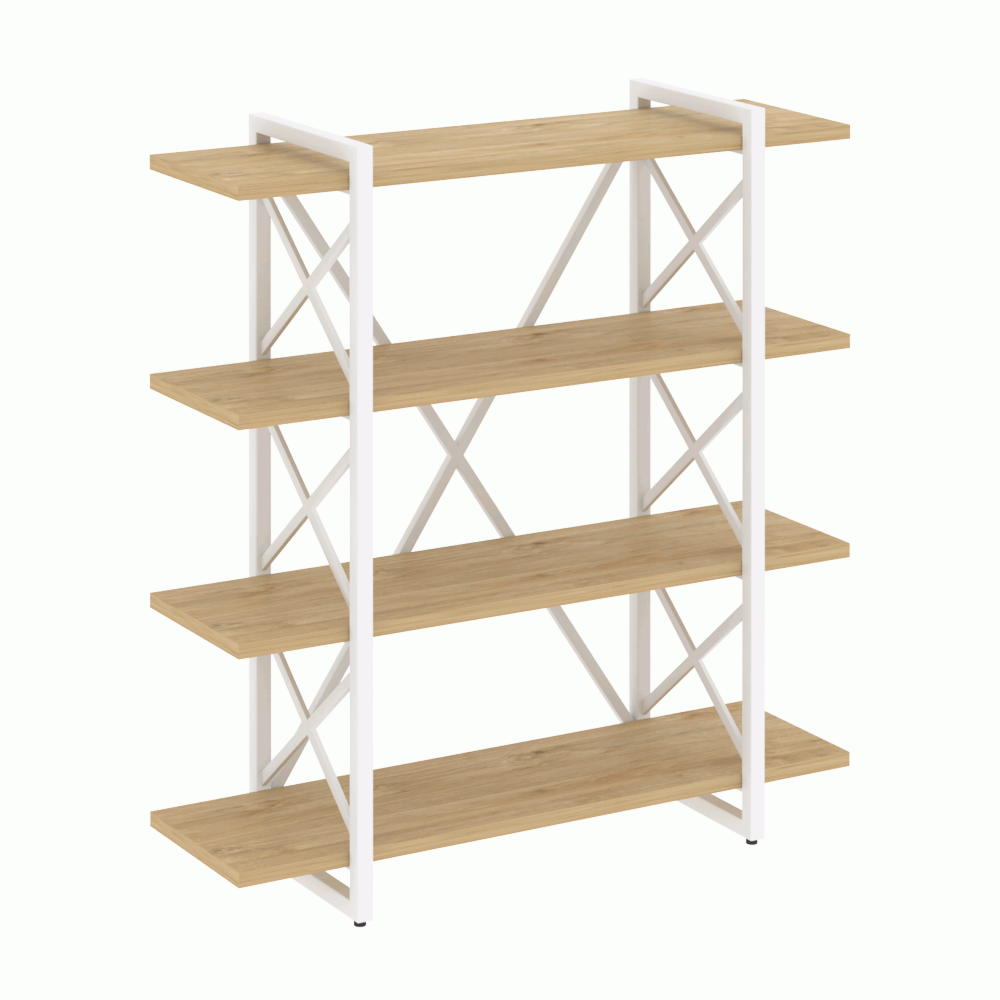 Стеллаж на регулируемых опорах-4 полки