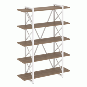 Стеллаж на регулируемых опорах-5 полок