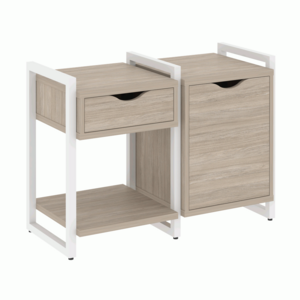 Тумба на регулируемых опорах наборная. Вариант №3