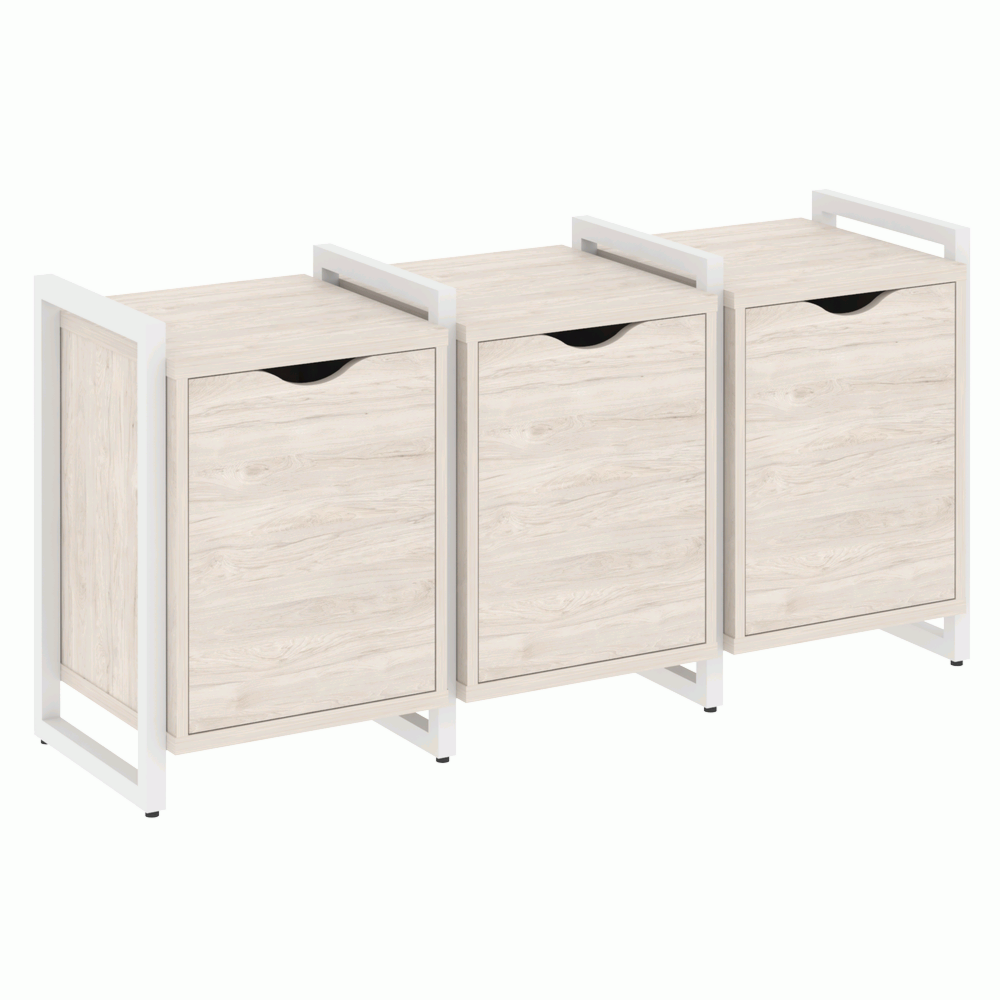 Тумба на регулируемых опорах наборная. Вариант №5