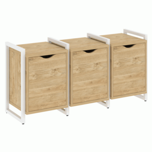 Тумба на регулируемых опорах наборная. Вариант №5