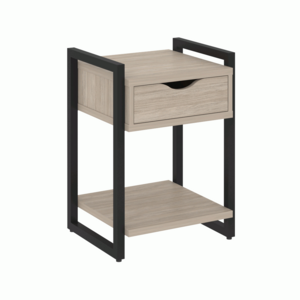 Тумба на регулируемых опорах с ящиком и полкой