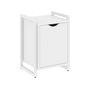 Тумба на регулируемых опорах с распашным фасадом