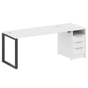 Рабочая станция на О-образном м/к с опорной тумбой