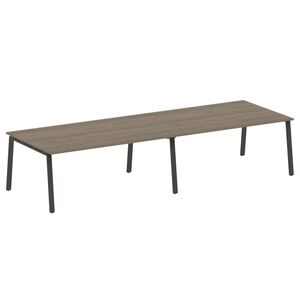 Переговорный стол (2 столешницы) на А-образном м/к