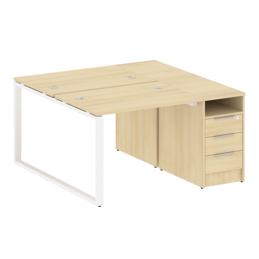 Рабочая станция на О-образном м/к с опорной тумбой