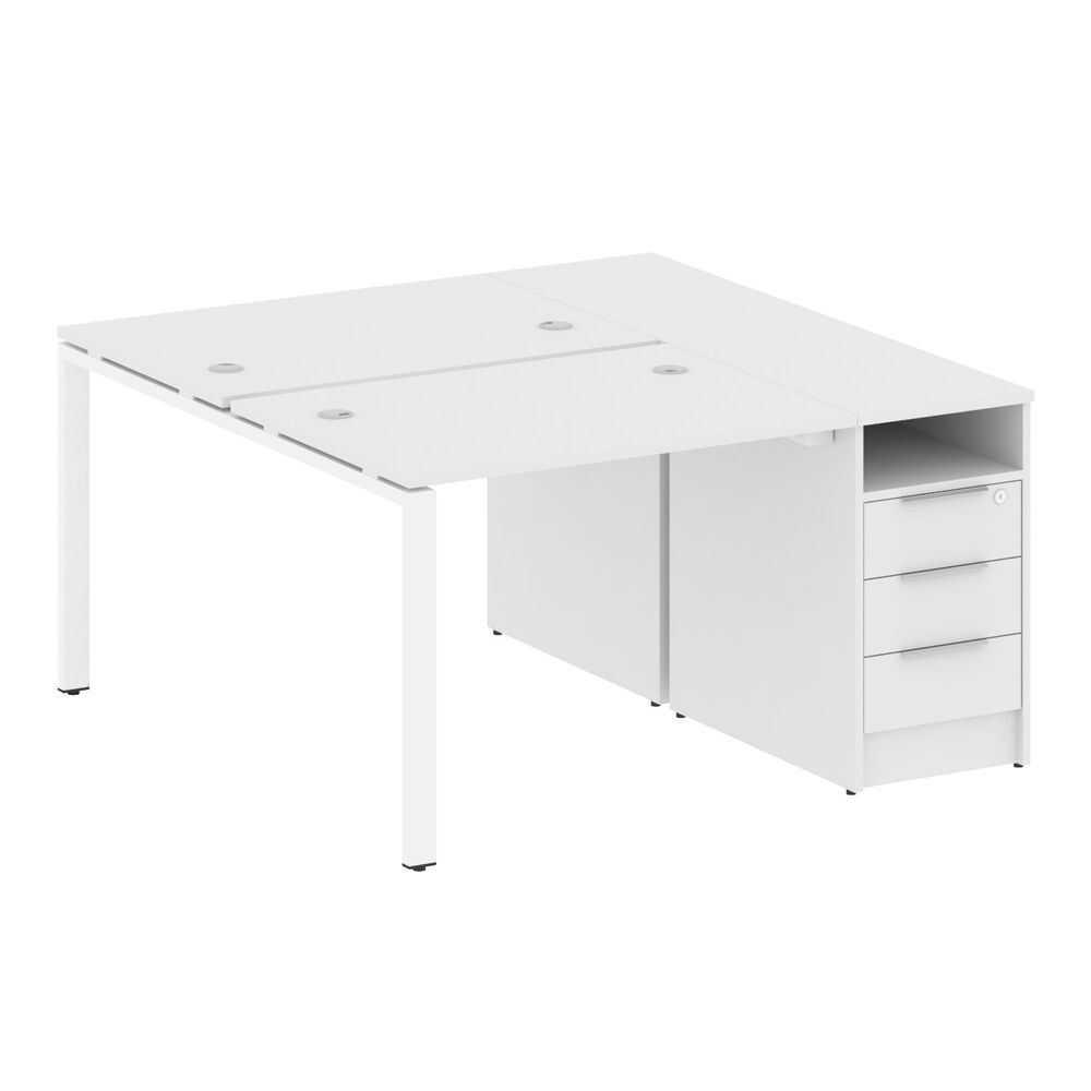 Рабочая станция с опорной тумбой