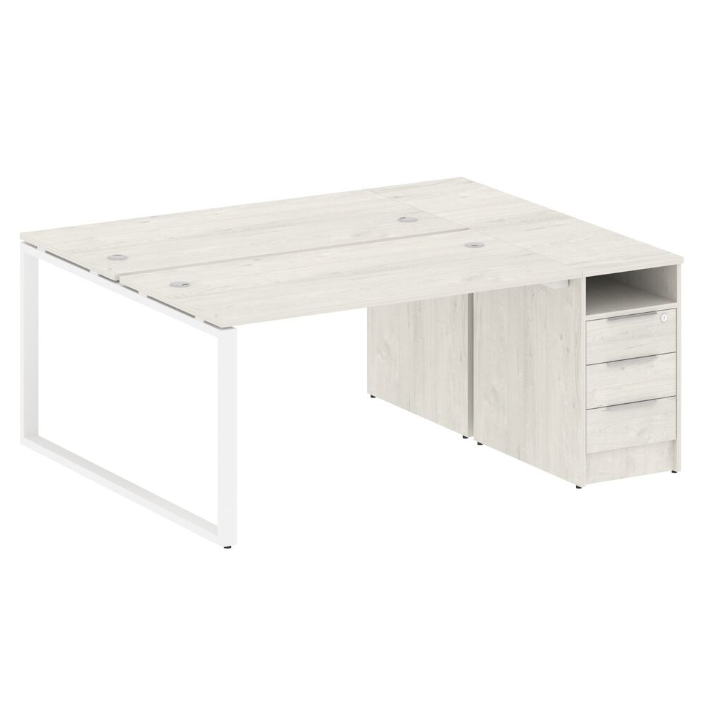 Рабочая станция на О-образном м/к с опорной тумбой