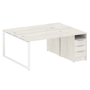 Рабочая станция на О-образном м/к с опорной тумбой