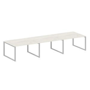 Переговорный стол (3 столешницы) на О-образном м/к