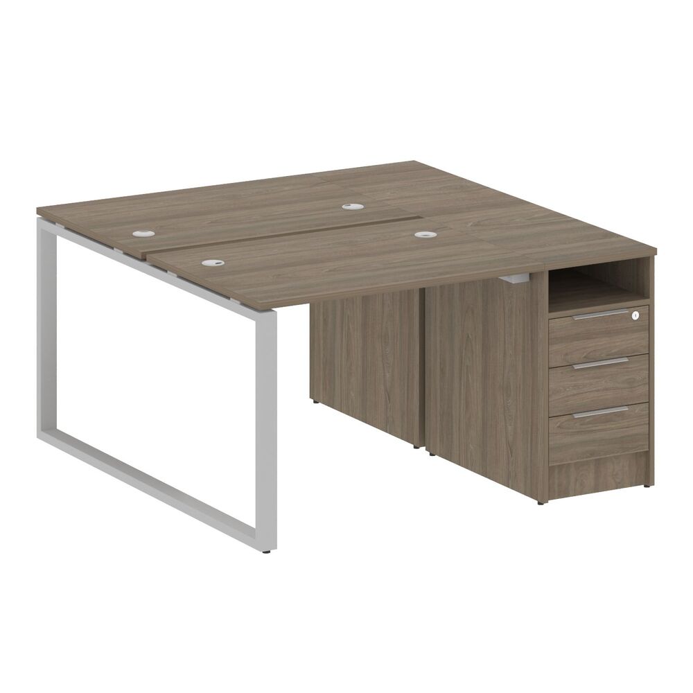 Рабочая станция на О-образном м/к с опорной тумбой