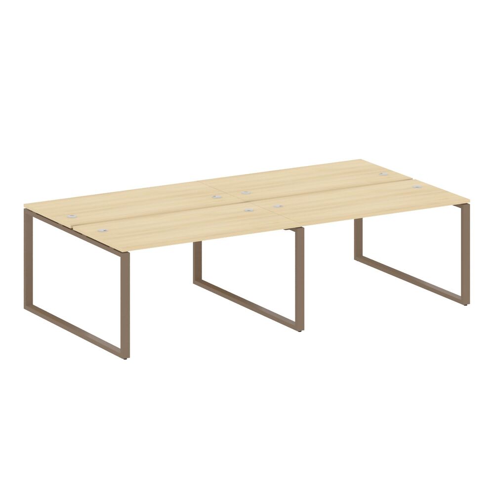 Рабочая станция на 4 раб.места на О-образном м/к