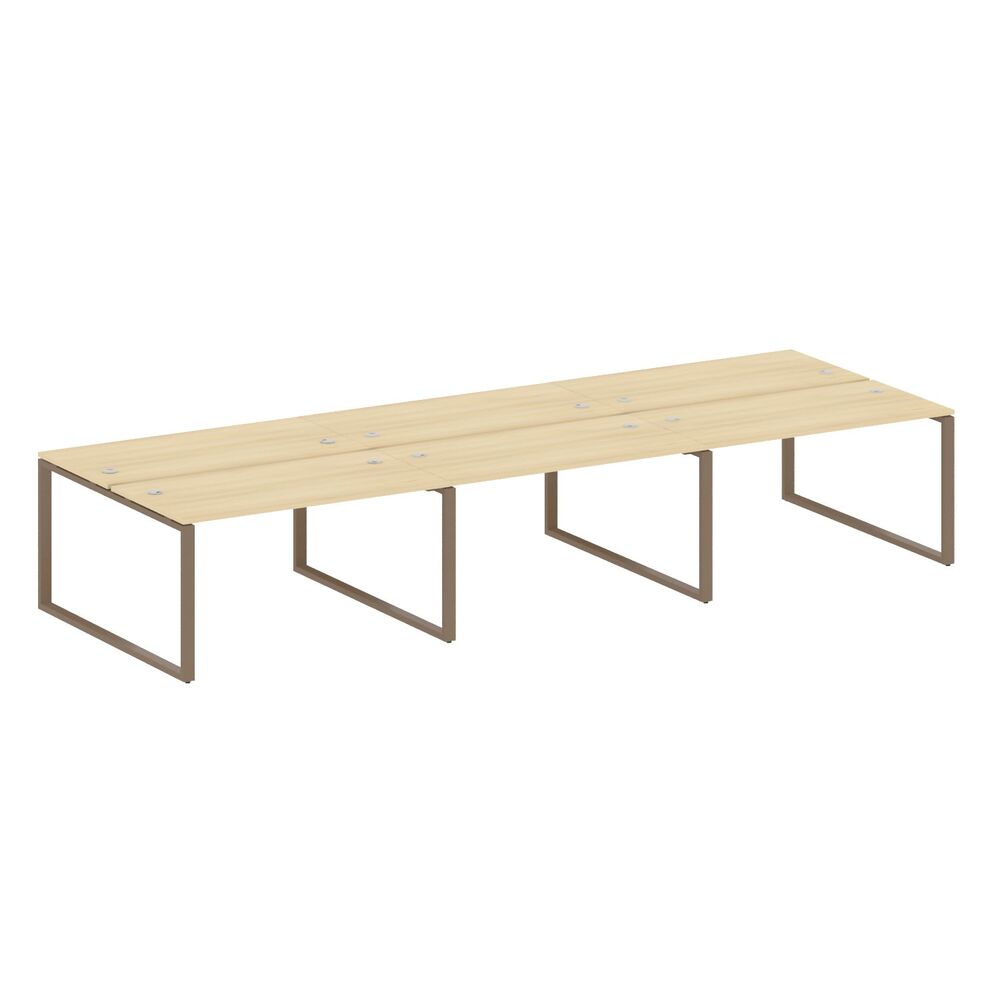 Рабочая станция на 6 раб.мест на О-образном м/к