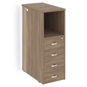 Onix Тумба с подсветкой 4 ящика завершающая, правая